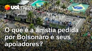 Ato de Bolsonaro em Copacabana: O que é a anistia pedida pelos bolsonaristas