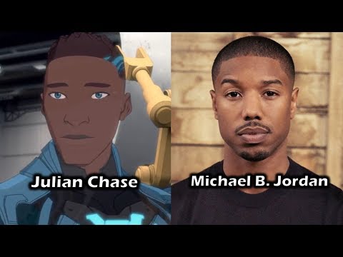 Characters and Voice Actors - Gen:LOCK (Season 1)