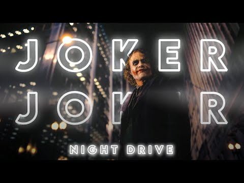 Joker [4K] Edit - Batman The Dark Knight | Wilee - Night Drive (Slowed) #joker #thedarkknight