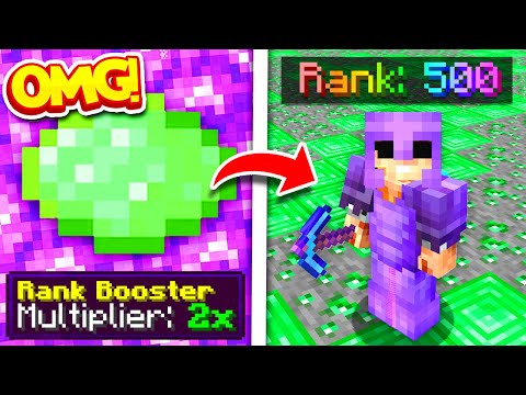 How to MINE with INSANE MAXIMUM BOOSTS in MINECRAFT: PRISONS?! | Minecraft OP PRISON #3