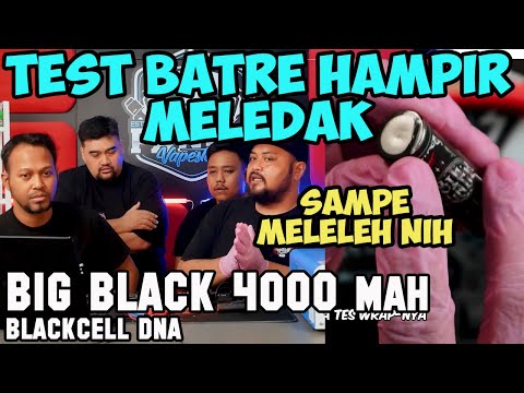 HAMPIR M3L3DAK KACAU | TEST BIG BLACK BATTERY by BLACKCELL DNA