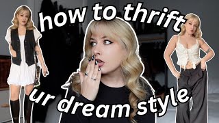 thrifting a 70s western gothic style bundle | styling strangers ep 4