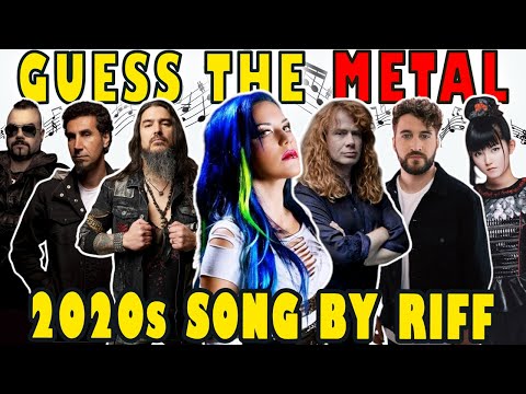 Guess The Song By Riff Rock & Metal 2020s 🎶 Ultimate Rock & Metal Music Quiz