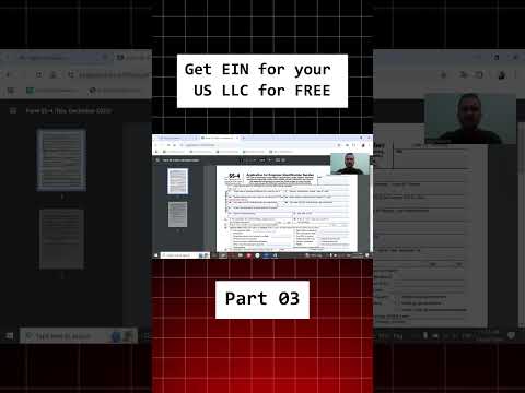 How to get EIN for your US LLC in 2025 for FREE | Step by Step | Part 03