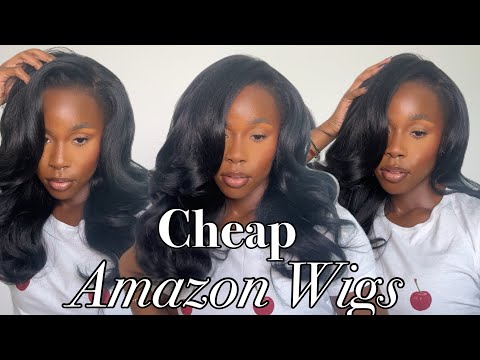 $45 AMAZON WIGS?! | Realistic, Kinky Edges Wig | TaylorLoraine