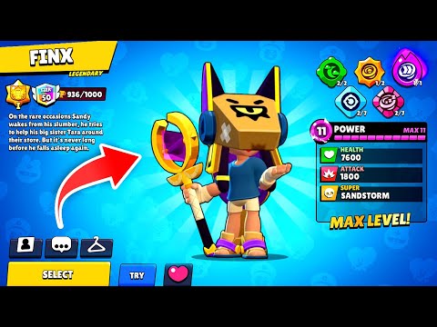 😍WOOW!!🔥MAX LEVEL FINX😱and PRO PASS🍀🎁| Brawl Stars✅