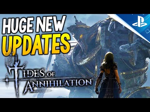 Huge NEW Tides of Annihilation UPDATES! Gameplay Details, Bosses, 30+ Hours Length, Weapons + More