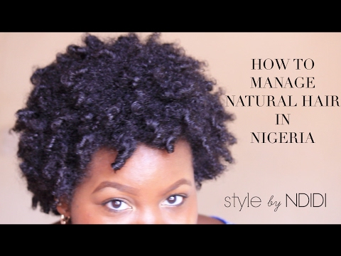 HOW I DEFINE CURLS & MANAGE NATURAL HAIR IN NIGERIA - Short Type 4 Hair