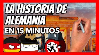 ✅ La historia de ALEMANIA  en 15 minutos | Resumen rápido y fácil