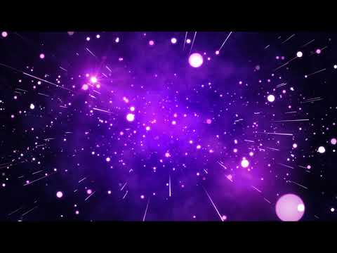 FREE Looping Background - Purple Stars and Flares Motion Graphic Screensaver HD