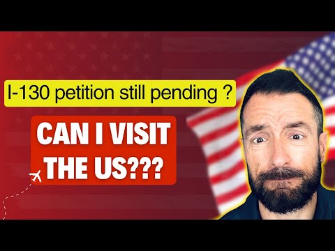 Can I visit the US with an I-130 petition still pending ?