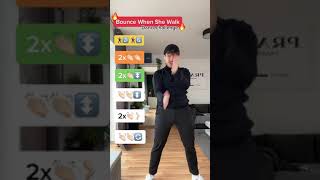 Bounce When She Walk - Tutorial 🔥 #dance #tutorial #shorts | just.elias