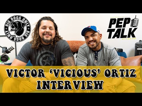 Former WBC Champ Victor Ortiz joins us on PEP TALK #victorortiz