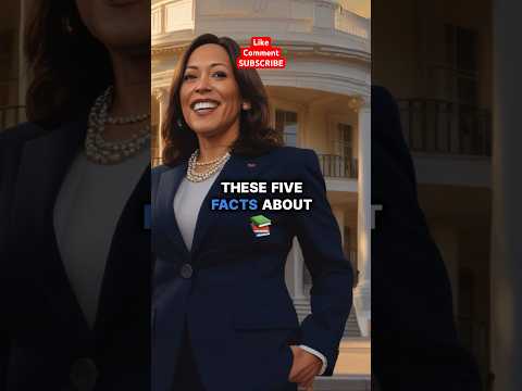 5 Unbelievable Facts About Kamala Harris! #shorts #facts #kamalaharris