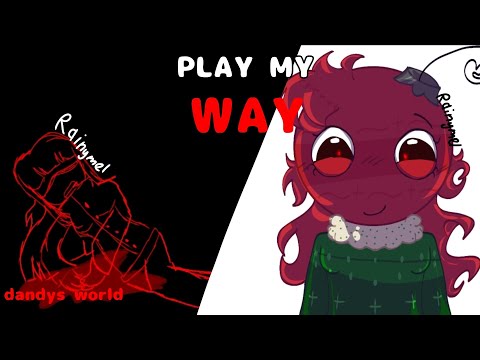 🎄《play my way》🎁 | dandys world animation meme bobette | #rainymellie