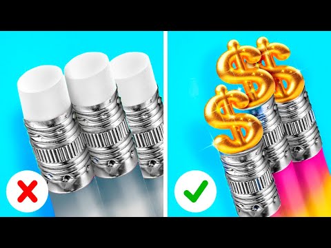 STUDENT VS TEACHER SCHOOL HACKS || Painting Tips by YayTime! FUN