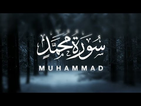 Surah Muhammad / Full Surah / English translation