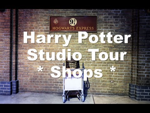 Shopping at the Harry Potter Studio Tour  - ALL 3 SHOPS!