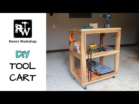 How to Make a Shop Cart | DIY Tool Cart