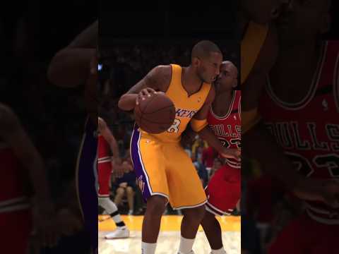 Bryant Uses Jordan’s Signature Fadeaway Jumper to Bank In a Shot! #nba #nba2k25