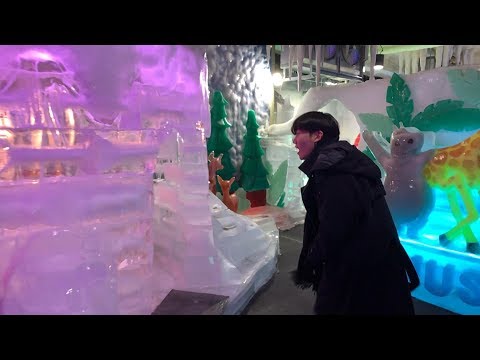 {ENG SUB} 아이스 뮤지엄, 시원한 데이트하기 좋은 곳! / Ice Museum in Seoul, Cold place to enjoyable date!