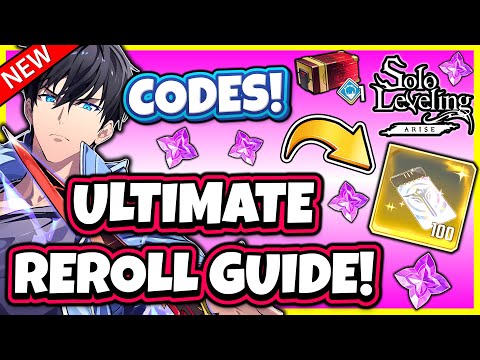 HACKERS REROLL GUIDE! CODES & FREE SUMMON METHOD! ULTIMATE BEGINNER GUIDE! [Solo Leveling: Arise]