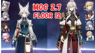 Feixiao used 100% Brain Power, Jingyuan used none | MoC 2.7 Floor 12 | Honkai: Star Rail