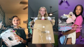 Back to school shein haul - TikTok compilation