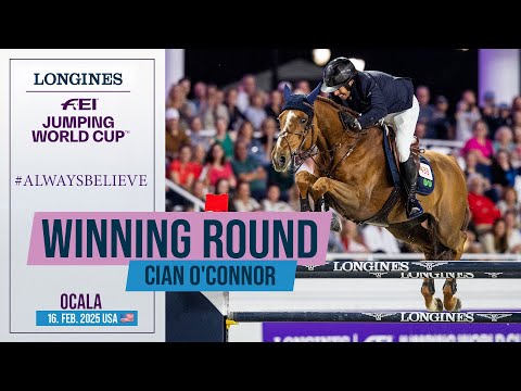 Pure class! O’Connor’s masterful ride to victory 🏇 | Longines FEI Jumping World Cup™ Ocala, FL