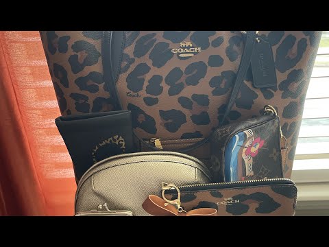 WIMB: COACH LEOPARD CITY TOTE!!