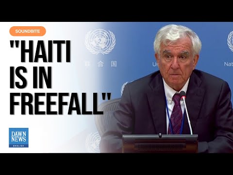 UN Expert Warns Haiti's Survival Is At Stake Amid Worsening Crisis | Dawn News English