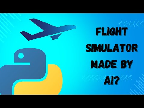 This is how to Make a flight simulator Game in Python by AI