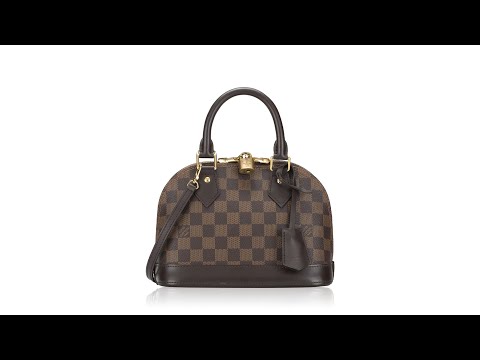 Louis Vuitton Damier Ebene Alma BB