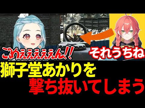 【EFT】獅子堂あかりを撃ち抜いてしまい全力で謝るらむち【白波らむね】