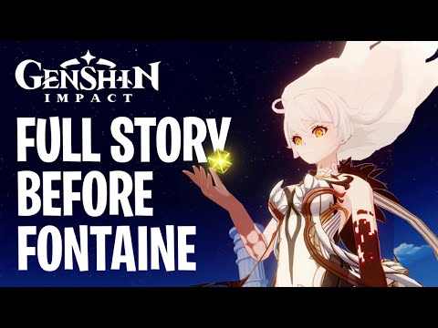 Genshin Impact Full Story Before Fontaine, All Cutscenes Full Movie