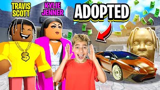 i Got ADOPTED by TRAVIS SCOTT & KYLIE JENNER!! 😱 | Royalty Gaming