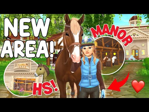 SILVERGLADE MANOR *NEW AREA* UPDATE IN STAR STABLE!!