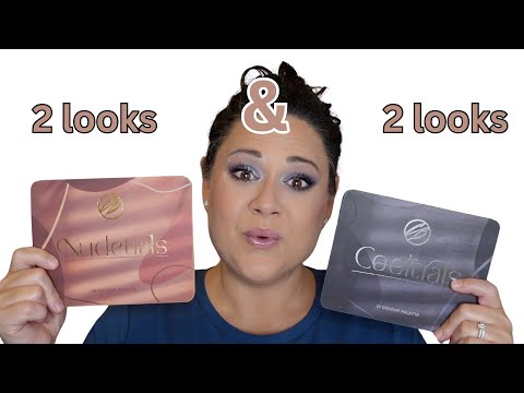 4 looks using the *NEW* Cosmic Brushes Palettes! 2 with Nudetrals & 2 with  Cooltrals!