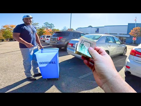 The Best Goodwill Deals Happen in the Parking Lot!