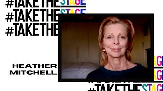 Heather Mitchell shares her support for youth arts | #TAKETHESTAGE