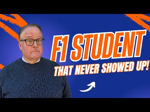 What Happens When an F1 Student Never Shows Up?