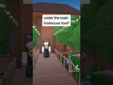 Treehouse restaurant build in restaurant tycoon 2 #restauranttycoon2 #roblox