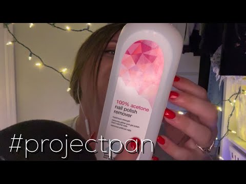 ✨ASMR✨ Project Pan | Empties Edition 💄🧴🛁 Part Two #projectpan