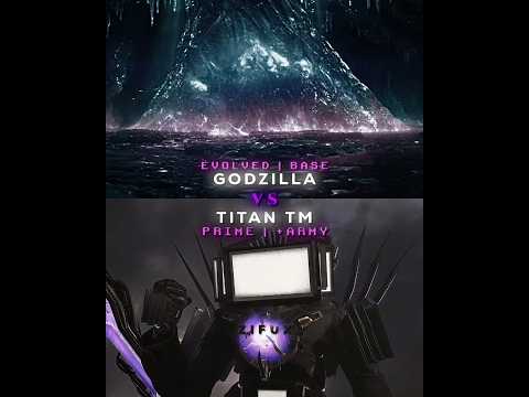 Godzilla Evolved 🆚 UTTM | #edit #like #vs #subscribe #godzilla #skibiditoilet #shorts