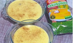 COMO FAZER CURAU/ CANJICA DE MILHO DE SAQUINHO - PRONTA EM 2 MINUTOS [Super  Cremosa e Deliciosa ]