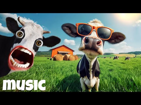 FUNNY COW DANCE 98 | Cow Song & Cow Videos 2024 | Cow music dance | funny dancing cow | gay | gaay