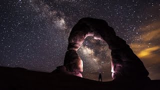 Milky Way Galaxy | Night Sky Free Stock Videos | Free stock footage - No Copyright | All Video Free