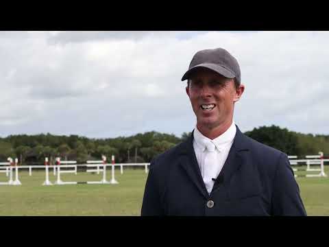 🎤Ben Maher after winning the IDA Development CSI3* Grand Prix