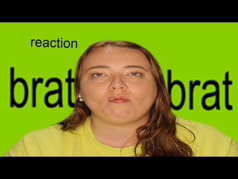 BRAT Album Reaction :: Vulnerable lyrics & insane sound FX checkk