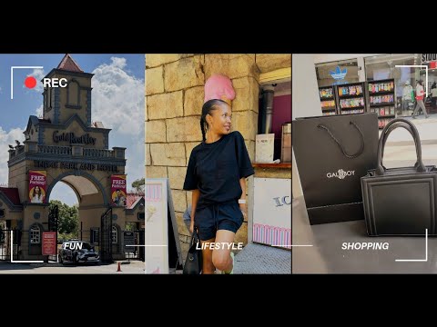 Travel Vlog:Easter holidays Let's Travel to Sandton l Gold ReefCity ThemePark l Shopping at Galxboxy